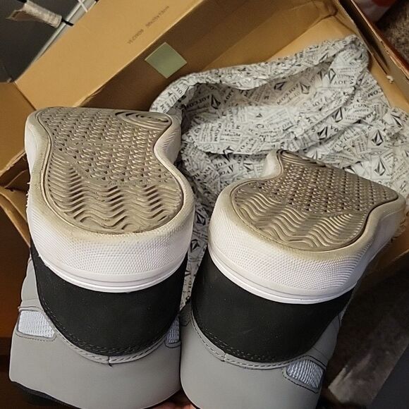 VOLCOM Evolve SKATE INSPIRED WORK SAFETY COMP TOE SLIP RESIST SNEAKERS 8.5 8 1/2 - Picture 11 of 14